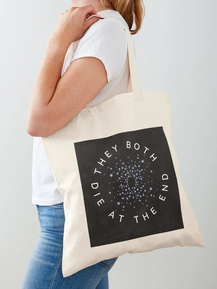 

They Both Die At The End (Premium) Tote Bag eco bag folding shopping bag logo free delivery bags sacs de shopping