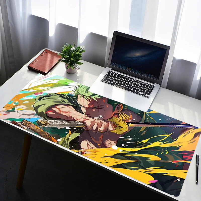 

Mouse Pad PC Accessories Non Slip Rubber Mousepad Laptop Gamer Office One Piece Zoro Keyboard Pad Computer Gaming Desk Mouse Mat