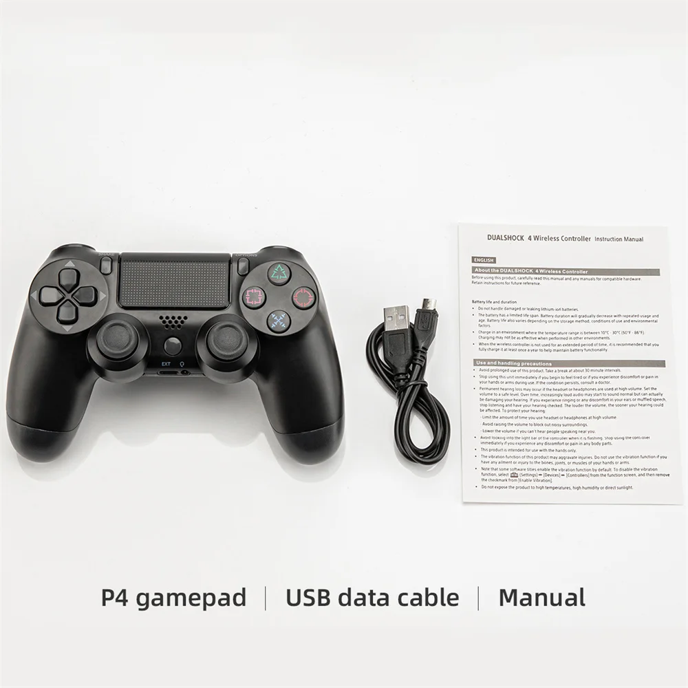 Bezprzewodowy kontroler obsługujący Bluetooth SONY PS4 Bezprzewodowy pad do gier PlayStation 4, konsola typu joystick na PS4 PC z systemem Android