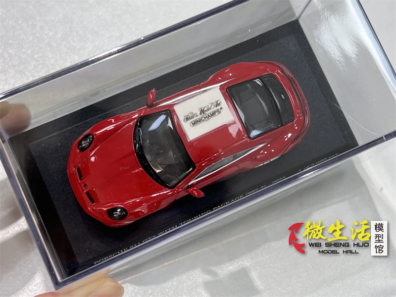 Minichamps 1/64 911 992 GT3 TOURING Legering Speelgoed Motorvoertuig Diecast Metaal Model Geschenken