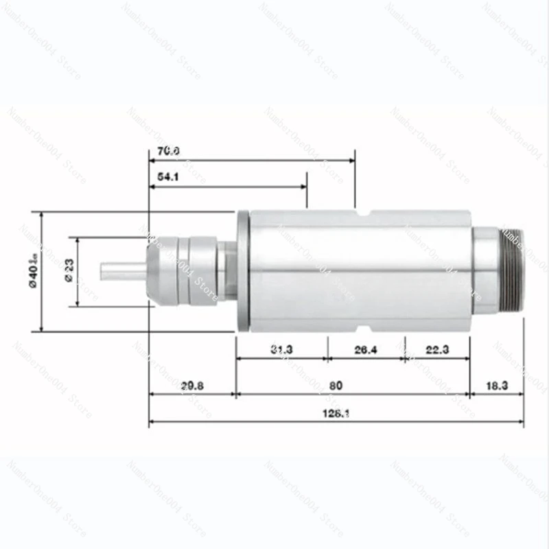 تنطبق على المحرك الكهربائي EM-4020 عزم دوران كبير المغزل الكهربائي طحن الطاقة رئيس إزالة الأزيز المغزل #4
