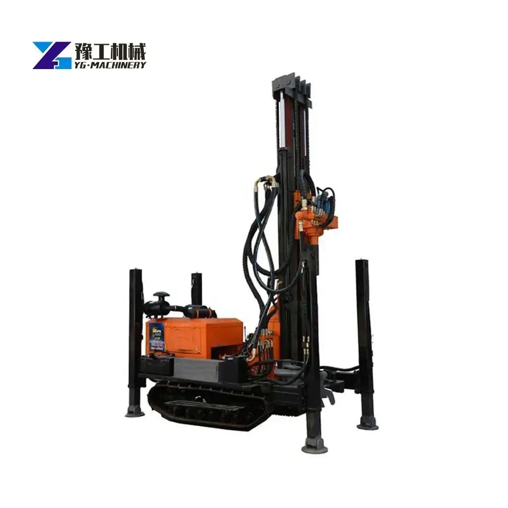 YG 30- 200m Well Drilling Rig Manufacturer High-efficiency 150 Meter Hard Rock Diamond Drill Rig Machinery for Mining