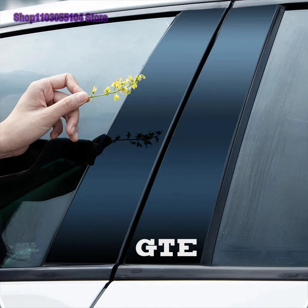 4 قطعة عاكس GTD GTE جسم السيارة ملصقات الفينيل لشركة فولكس فاجن فولكس فاجن جولف 8 MK8 كلوبسبورت العقارية R Line Alltrack #4