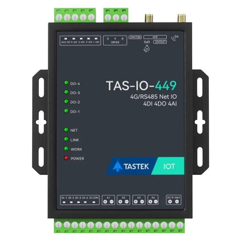 Analog acquisition module 4gdtu remote communication IO switch current to 485 input output Modbus data