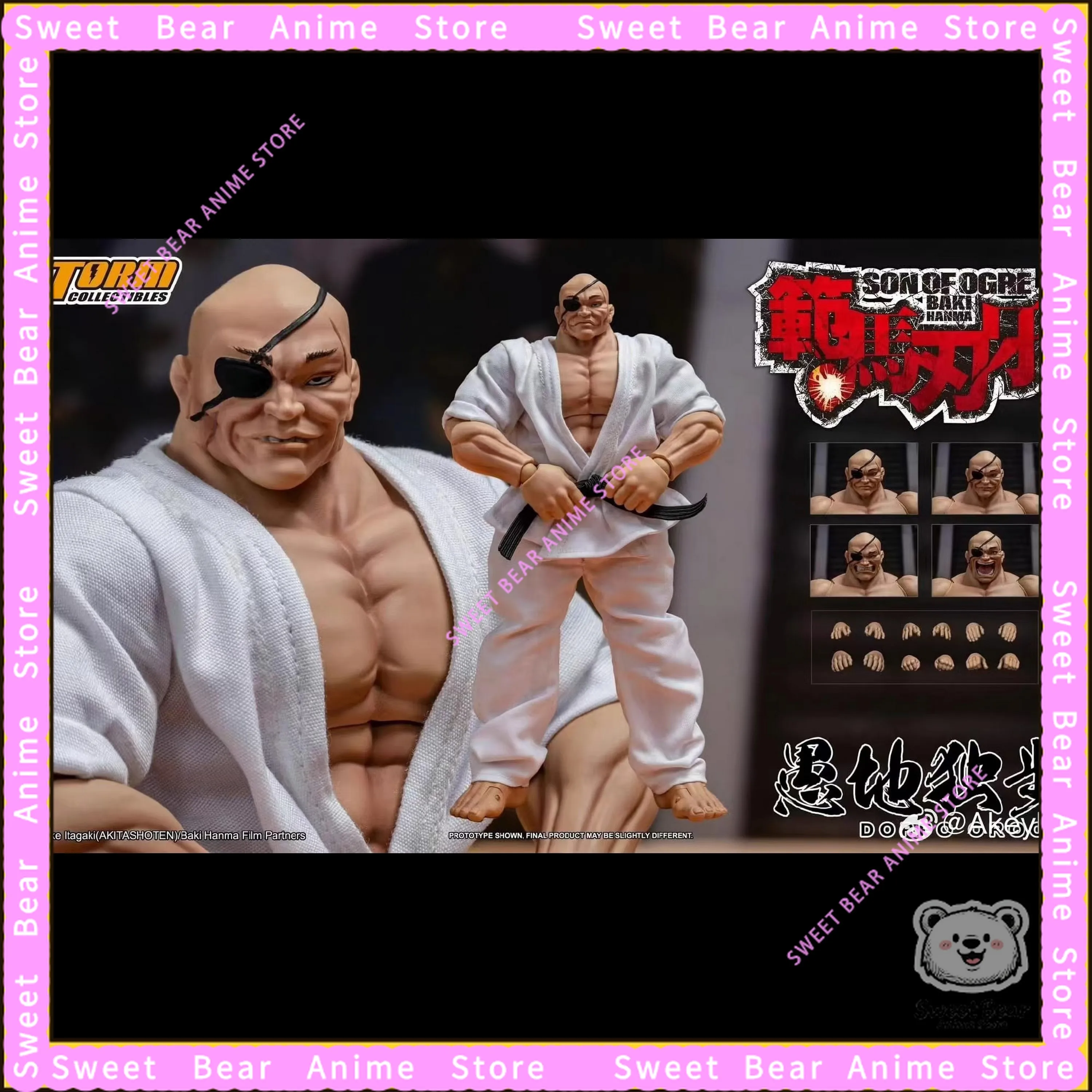 En stock Storm Toys Escala 1/12 Doppo Orochi (The Most Evil Death Row Convicts Ver. ) Figura de acción Modelo de anime Muñeca de juguetes de moda
