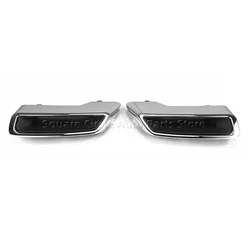 Adequado para peugeot 5008 cauda garganta chrome guarnição capa