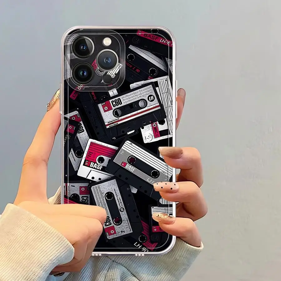 حافظة لهاتف آيفون 12 Mini XR 7 8 16 15 14 Plus 13 12 11 Pro MAX 17 Air 16e غطاء هاتف ناعم