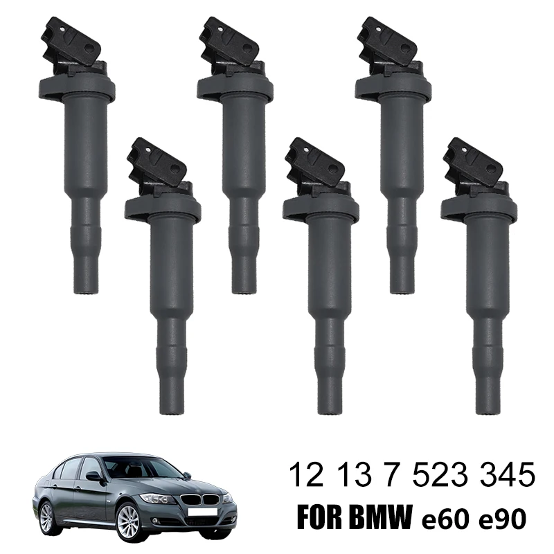 12137523345 Ignition Coils For BMW E90 E91 E60 E61 E63 E64 E85 E87 323i 330i 523i 525i 530i 630i 730i Z4 12137548553 12137594936