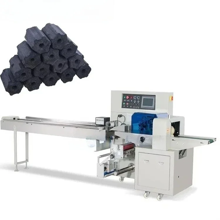 Low Cost Rotary Briquette Packing Machine Firewood Charcoal Solid Coal Packaging Equipment