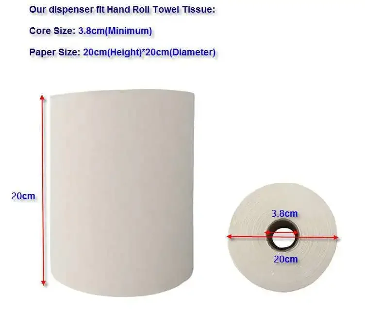 Automatic Sensor Roll Toliet Paper Towel Dispenser Wall Mount Holder Auto Cut Jumbo Roll Tissue Dispensers For Hotel Bathroom