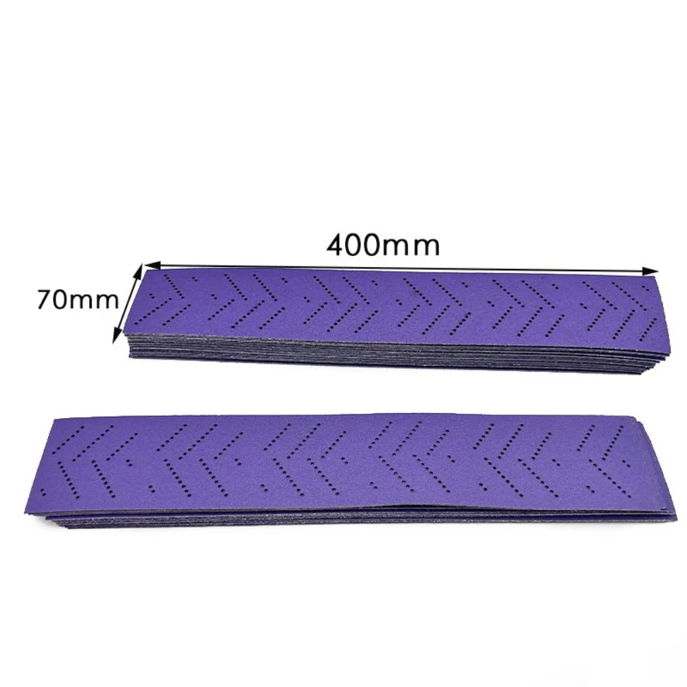 10pcs Sandpaper 80/120/150/180/240/320/400/500 Grit Sandpaper Sheets 70x400mm For Wood Metal Sanding Automotive Polishing