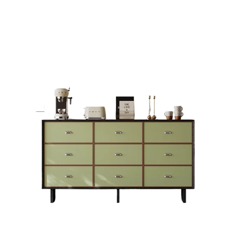 

Bauhaus nine chest chest bedroom wall storage cabinet antique living room dopamine chest of drawers