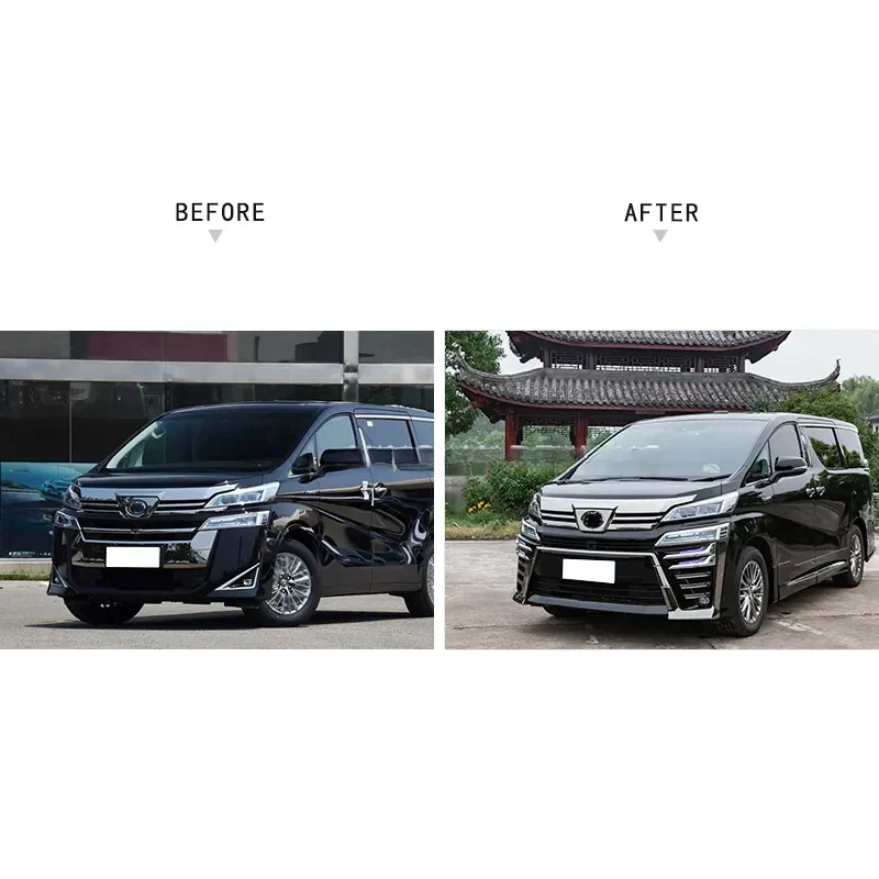 Vel ANH30 35 Modification SC Facelifts Front Bumper Body Kit Auto Accessory for Vehicle Bodykit