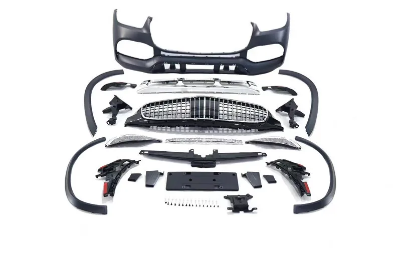 FOR Maybach Style Front Bumper for Mercedes GLE W167, Car Body Kit, Upgrade Accessories, Styling Parts