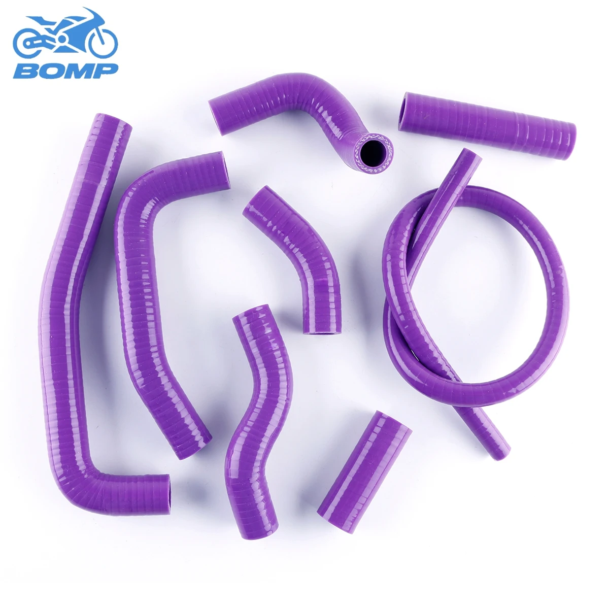 

FOR 1988-2004 KAWASAKI KX 500 KX500 Radiator Hoses 1989 1990 1991 1992 1993 1994 1995 1996 Silicone Tubes Kit 8Pcs 10 Colors