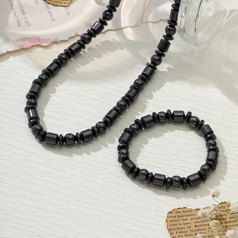 1pcs Hot Selling Multi Style Magnetic Necklace Bracelet combination, simplicity, personalized, high-end Sense Couple Bracelet