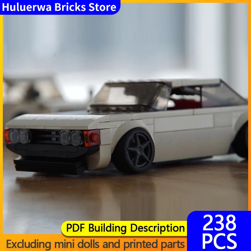 

Speed Racing Car Model MOC Building Bricks Celica Classic Coupe Modular Technology Gifts Holiday Assemble Children Toys Suit