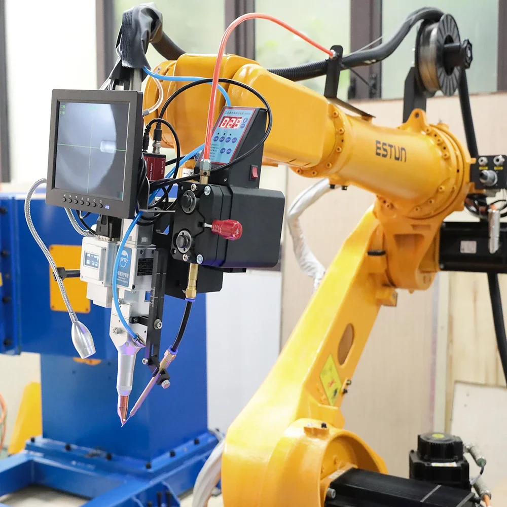 ESTUN ER20B-2300-HI Pipe Cobot Welding Robot Laser MIG Welding and Cutting Machine Robot Playload 20KG Arm 2300mm