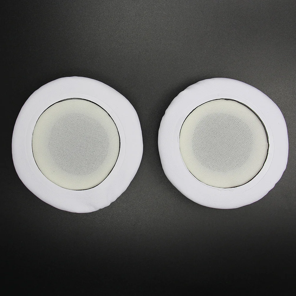 زوج واحد من وسادات سماعات الرأس البديلة المصنوعة من بروتين الملمس الناعم ورغوة الذاكرة المرنة العالية لعزل الضوضاء المريح الفائق