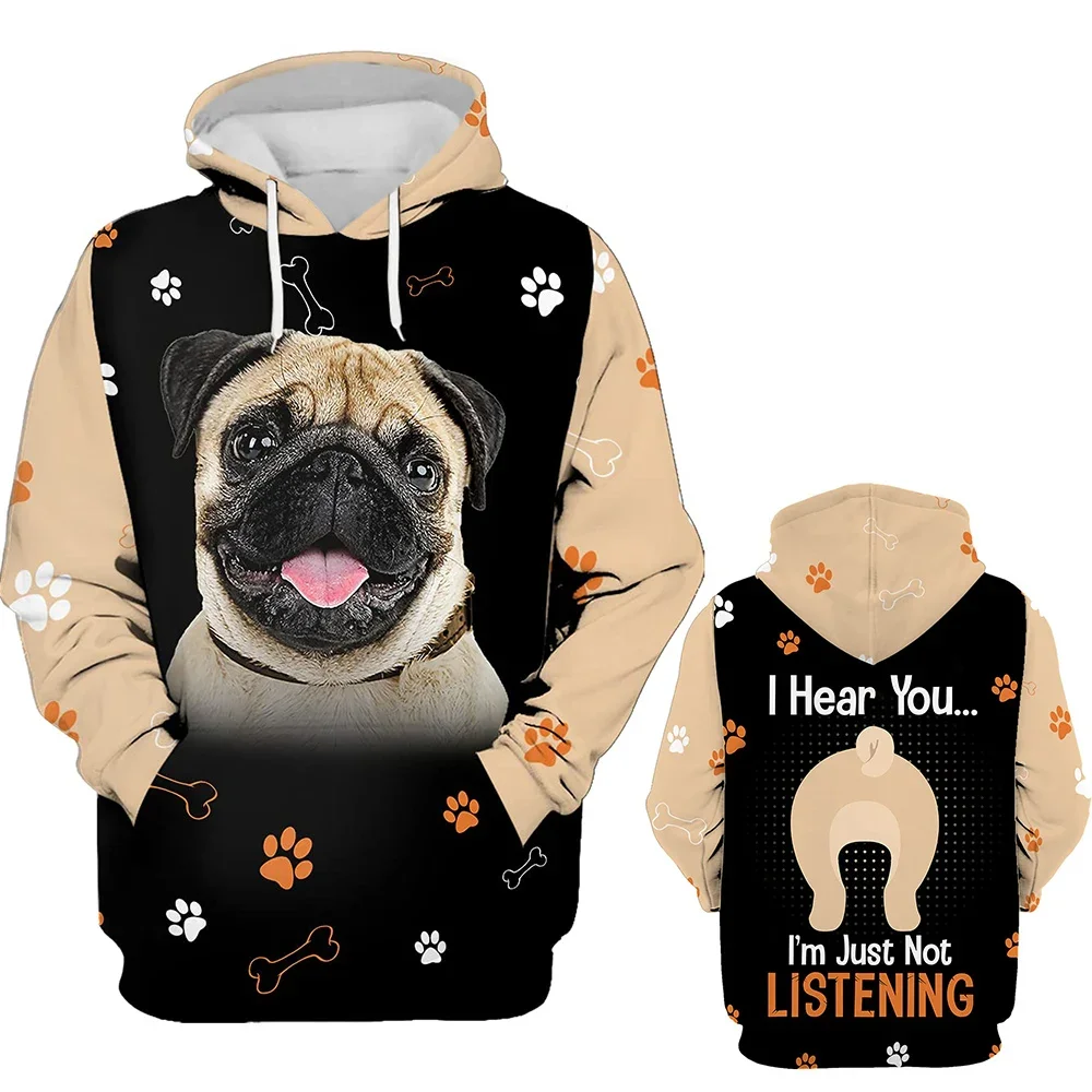 

Мужская толстовка с капюшоном Love Pigs, милая осенне-зимняя толстовка с принтом животных, подходящая для активного отдыха, повседневная модная уличная толстовка