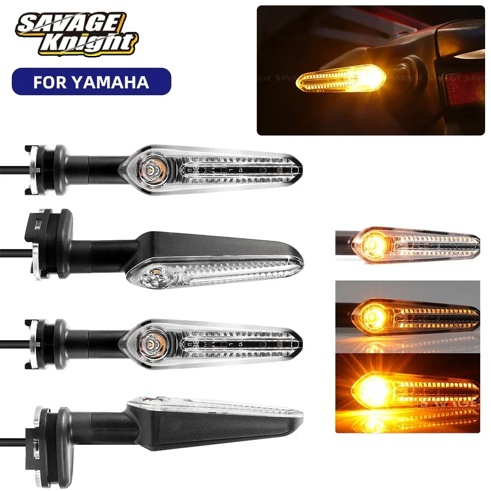 

LED Turn Signals Light For YAMAHA MT07 MT09 XSR Tenere 700 900 YZF R1 R3 R6 R125 FZ1 FZ6 XJ6 tracer 700 900 /GT 7GT 9GT Flasher