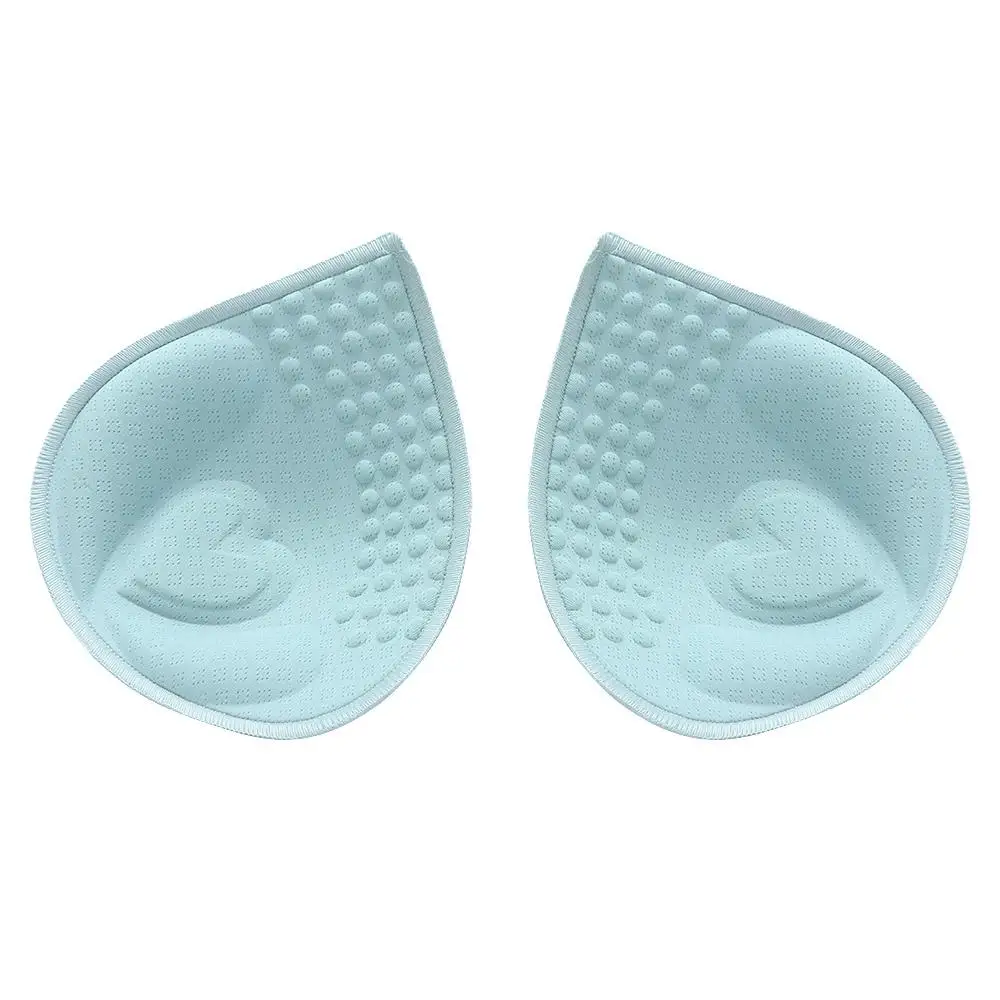 Removable Push Up Water Drop Shape Lingerie Women Clothes Accessories Chest Cups Pad Bikini Padding Inserts Breast Bra Inserts