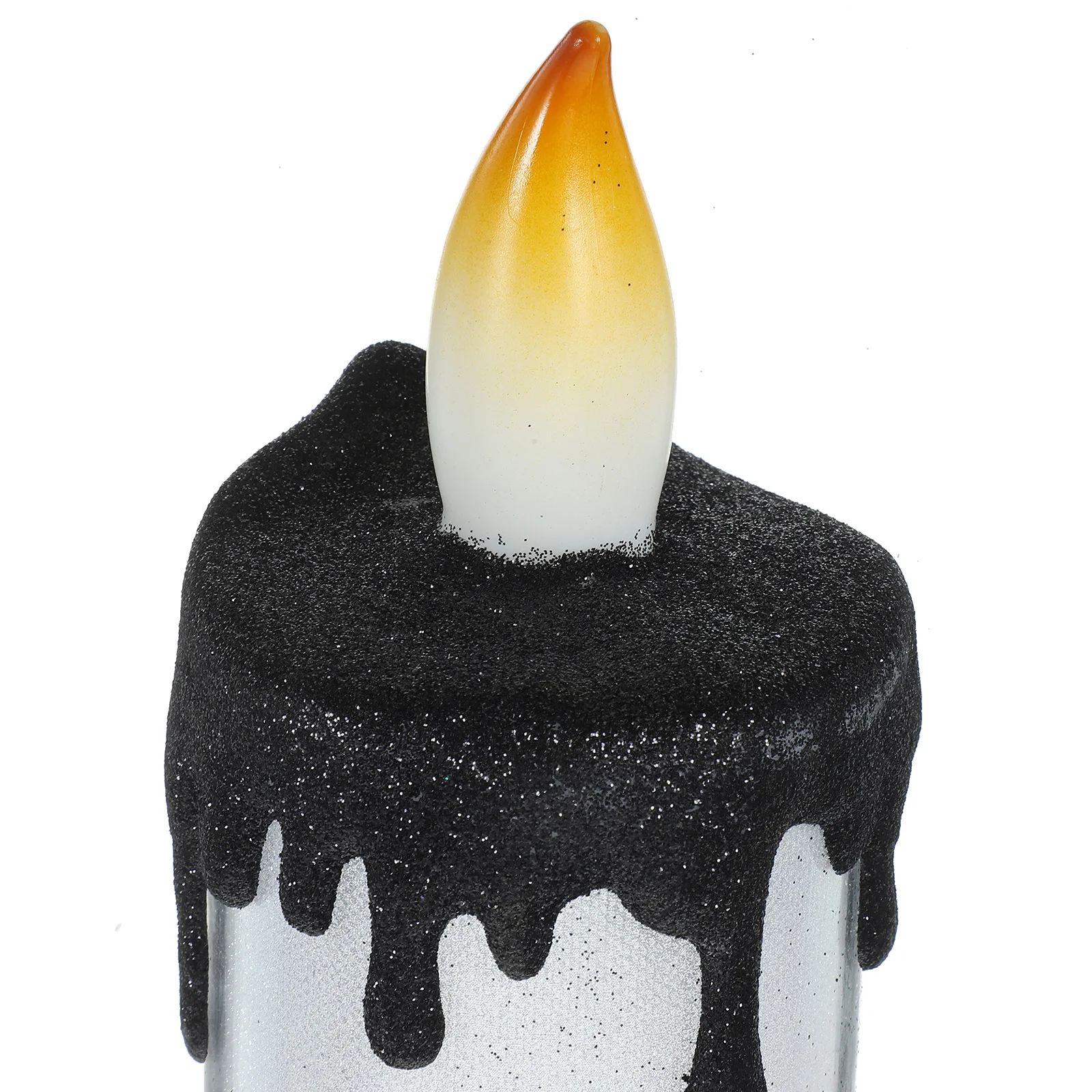 

1pc Flameless Led Electronic Candles Light Powered Long Lasting Smokeless Realistic Decorative Glow Halloween Party Indoor