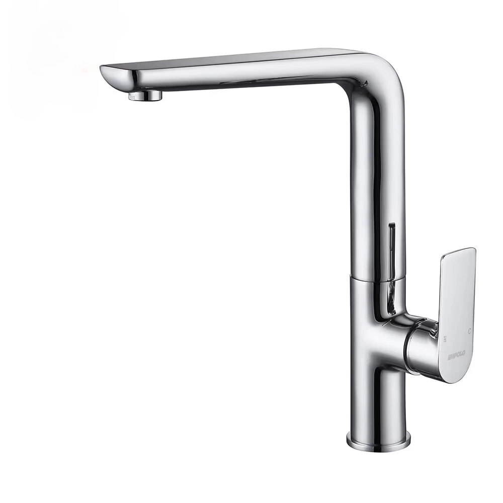 

Australian Chrome Single Hole Handle Watermark Hot Cold Water Mixer Kitchen Tap Modern Faucet
