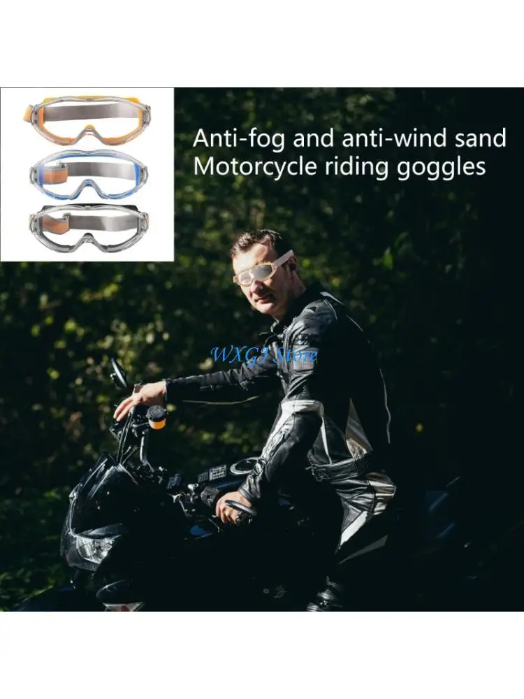 37JE Nonslip Protective Eyewear Safety Glasses Goggles For Airsoft Cycling Motorcross