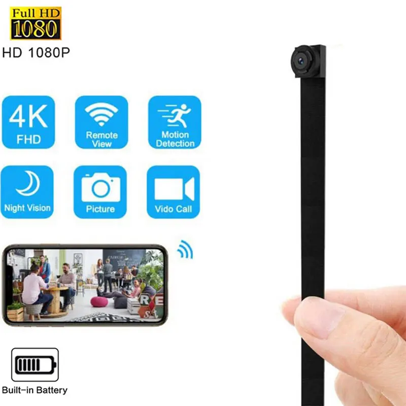 

HD 1080P WiFi Cameras Module Nanny Cam Video Recorder Real-time Home security Camcorder Support Phone App