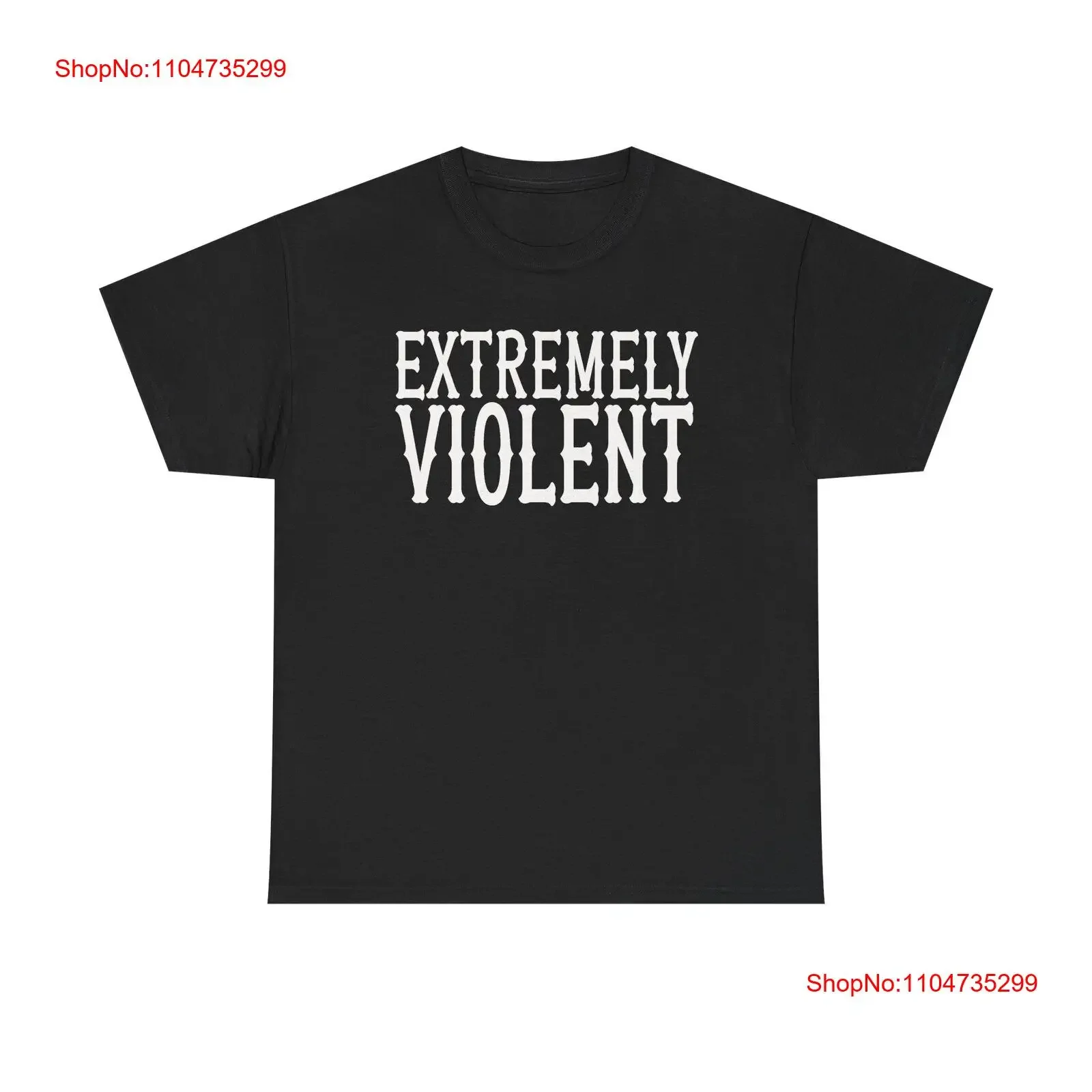 تي شيرت من القطن الثقيل لراكبي الدراجات النارية من المغول العنيف للغاية، رسومات كلاسيكية مغسولة قليلاً للجنسين، أزياء أنيقة #1