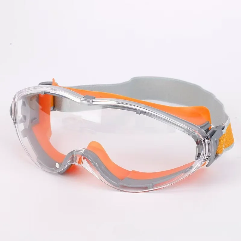 Fully Enclosed Goggles Anti-dust, Anti-fog, Anti-scratch, Safety and Impact-proof Cycling Mountaineering Protective Goggles