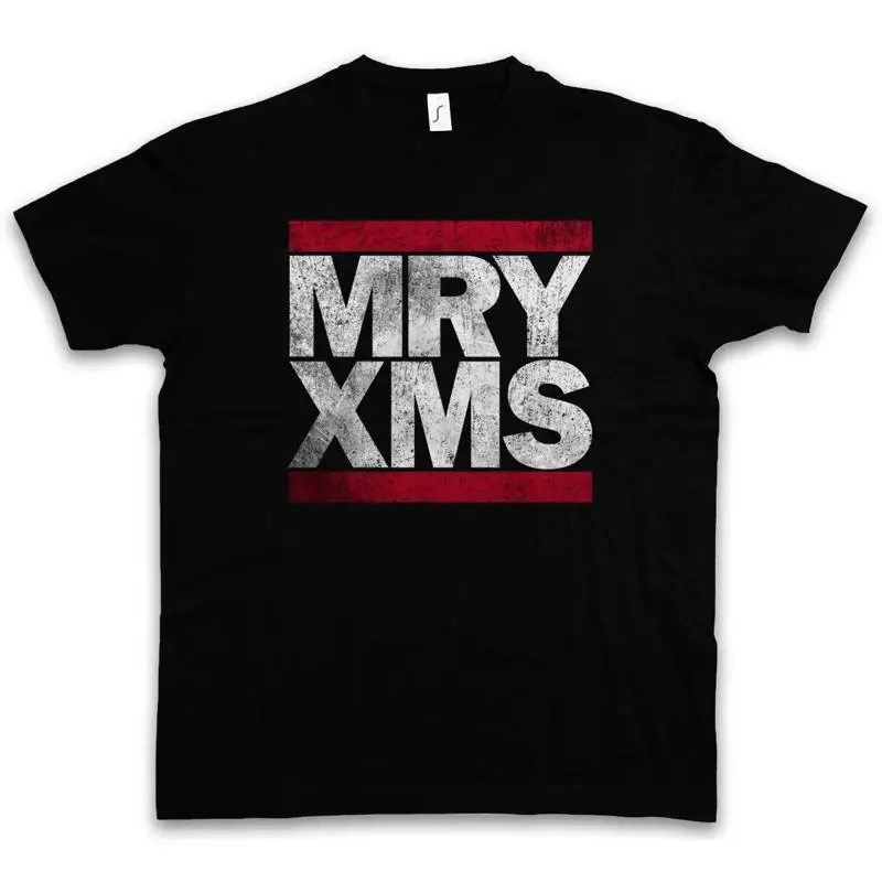 

Футболка MRY XMS Merry Xmas Christmas Fun Letters