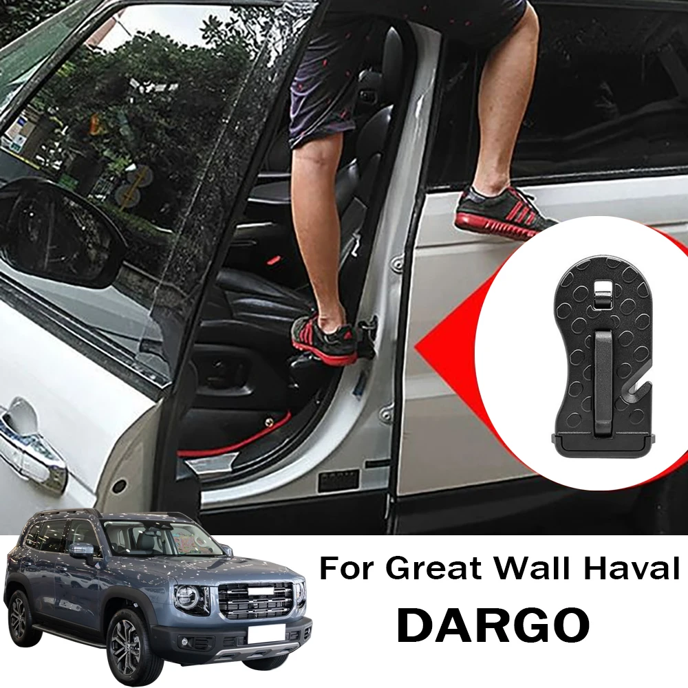 

Luggage Rack Auxiliary Ladder For Great Wall GWM Haval DARGO Multifunctional Door Lock Cover Climbing Pedals Modification