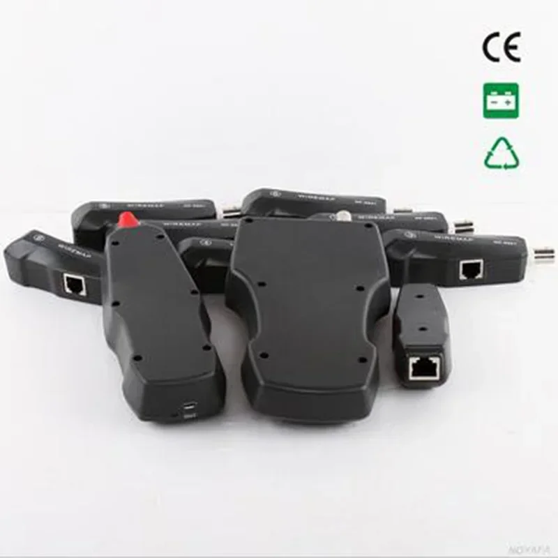 NOYAFA NF-8601W Network Cable Tester, PoE PING Wire Tracker with 8 Remote Adapters, Length Measurement & Data Storage for RJ45 - view 5