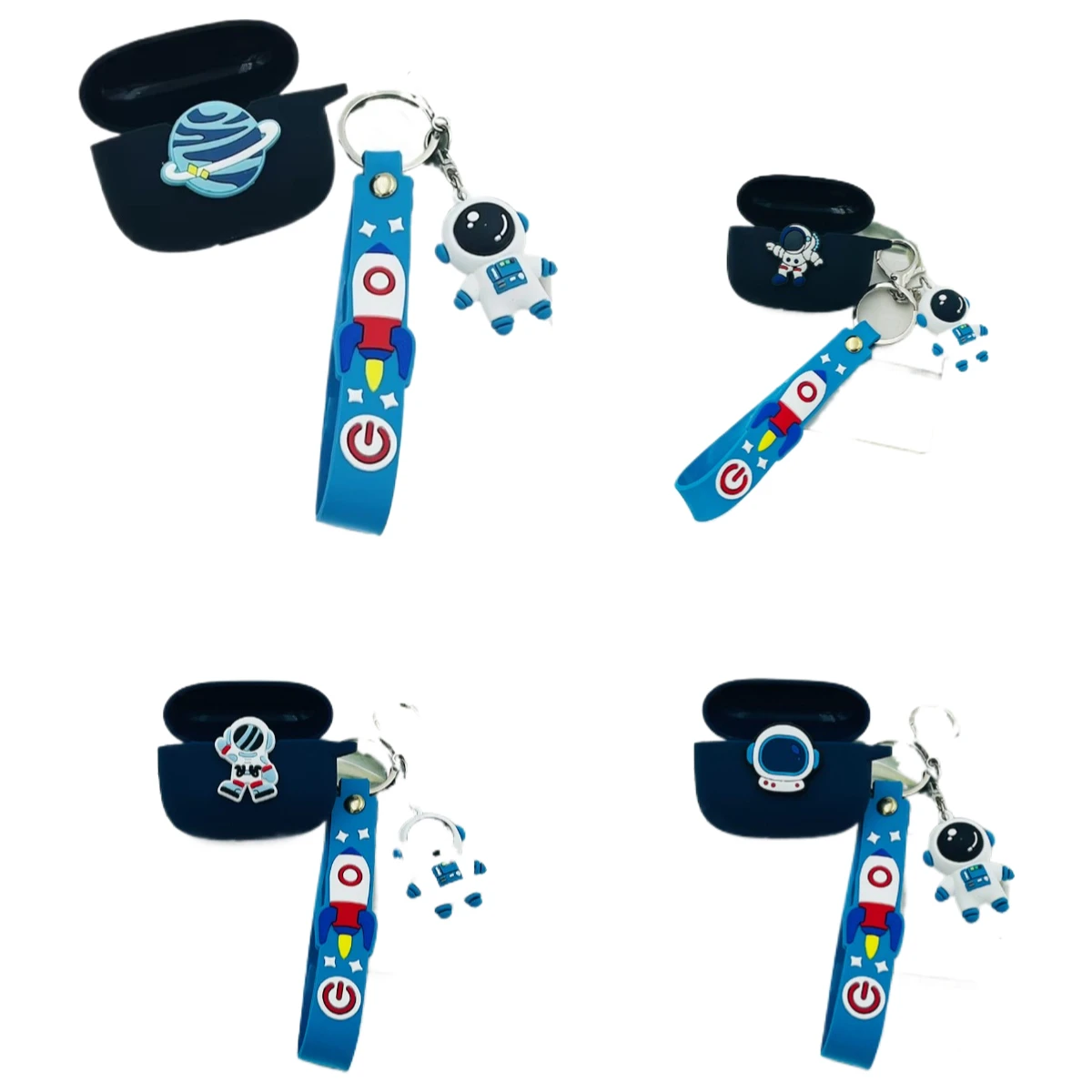 Housse d'�couteurs de dessin anim� pour Haylou X1 Neo / X1 2023/W1 ANC GT7 T19, �tui en Silicone antichoc, bo�te pour �couteurs