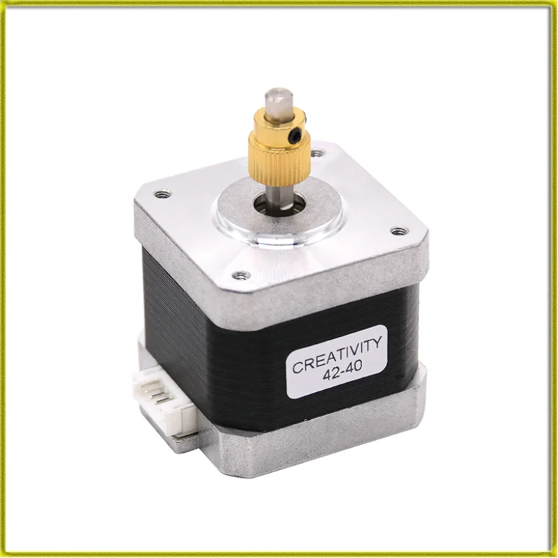 

3D Printer Accessories 42-40 Stepper Motor with Extrusion Wheel Brass Gear Z-axis Motor Micro Motor Drive