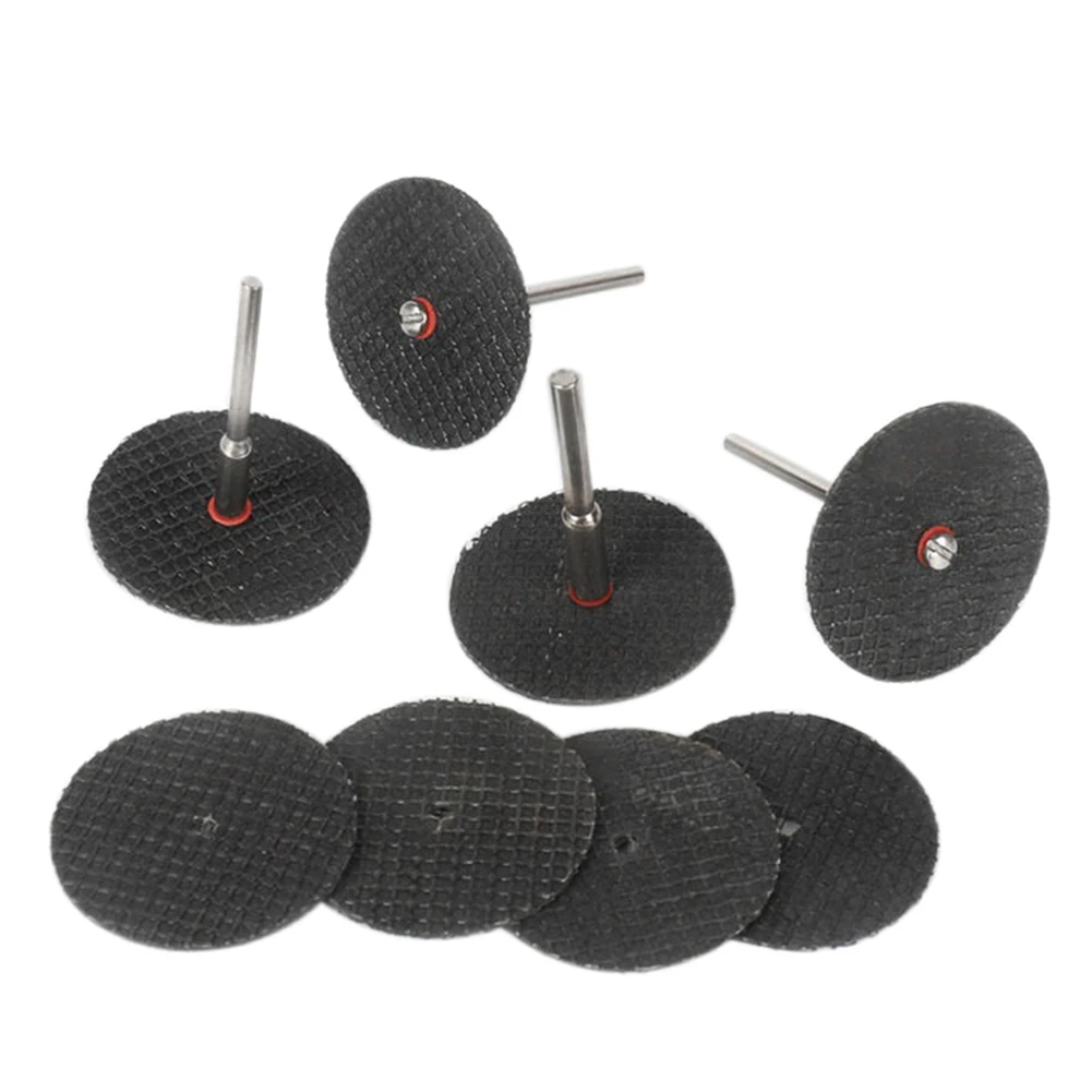 106Pcs Resin Cutting Disc 32mm Fiberglass Reinforced Cut-off Wheel W/3mm Mandrel For Electric Grinder Cutting Machine Tool Parts