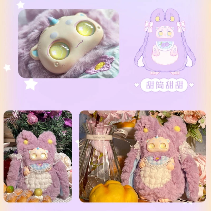 BUNNY-Boîte mystère de la série Wonderland, boîte ennemi, jouets en peluche, figurine d'anime mignon, modèle de beurre, ornement Kawaii, cadeau pour fille