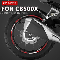 Motorcycle Wheel Sticker Waterproof Decals for Honda CB500X CB 500X CB 500 X Accessories 2013-2018 2016 2017 17 Inch Rim Sticker