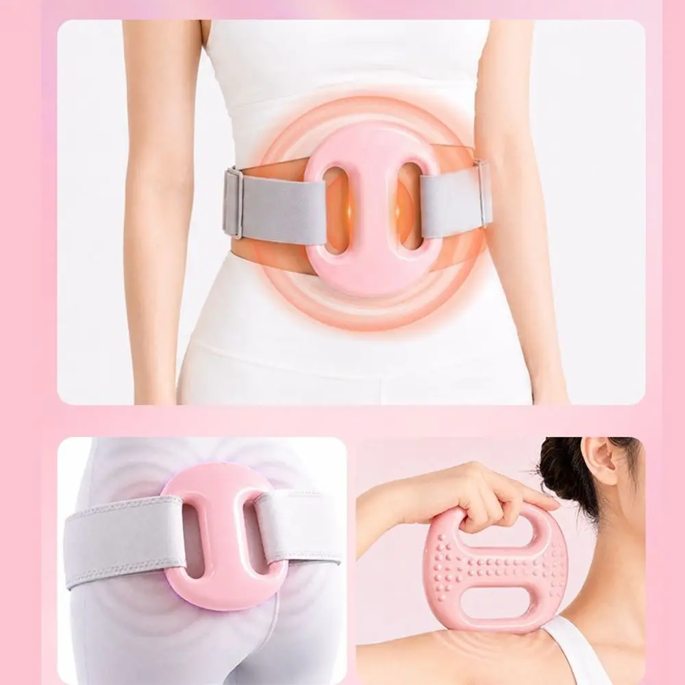 Full-Body Fascia Ring Deep Tissue Multifunctional Muscle Handheld Massager Vibration USB Charging Fascia Massager