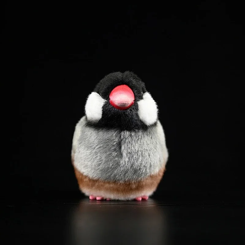 

Оригинальная новая милая плюшевая игрушка Grey Finch, реалистичная имитация Grey Finch Fat Tweet, мягкая кукла из кожи аллигатора для детских подарков
