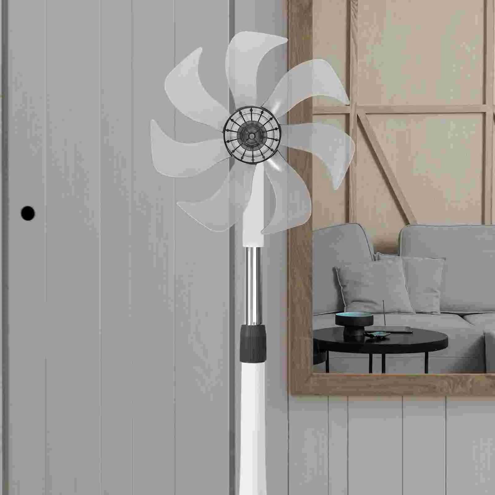 Lâmina de ventilador de chão, pedestal de pé, peça de reparo, substituição de lâminas de 14 espaços, folha para acessórios de mesa