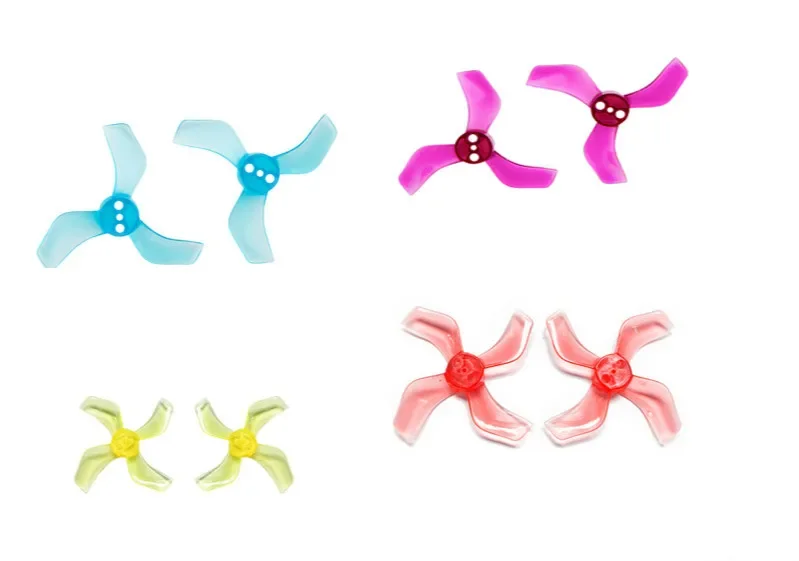 

4 пары 1635 3-лопастной 4-лопастной пропеллер CW CCW для ПК с отверстием 1,5 мм, костюм 1103-1105, двигатель для FPV Drone Racing