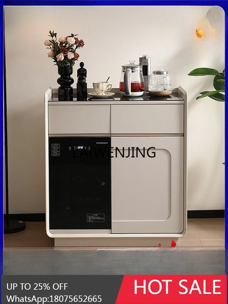 SGF solid wood water dispenser tea bar machine integrated meal side tea cabinet