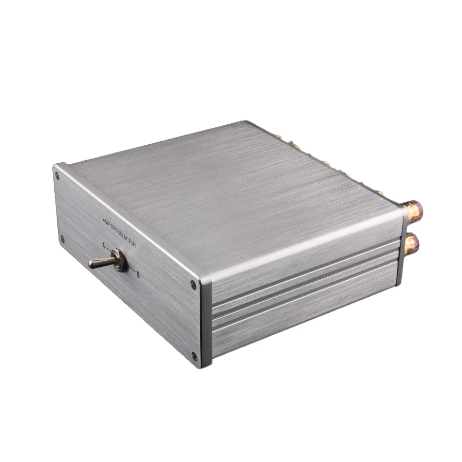 

Обновленный аудиопереключатель подходит для усилителя мощности для подключения двух комплектов динамиков или двух преобразователей динамиков усилителя мощности