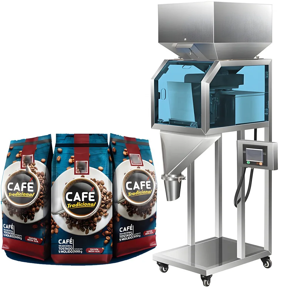 

10-1500 г автоматическое настольное оборудование для дозирования зерна, взвешивание зерна, наполнение