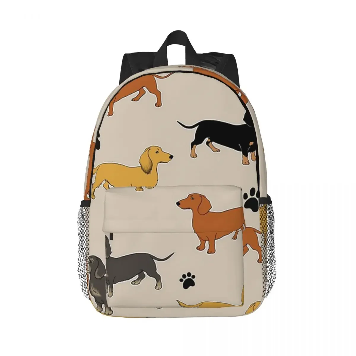 

Weenie Weenies (Dachshund Sausage Dog Backpacks Boys Girls Bookbag Cartoon Students School Bags Travel Rucksack Shoulder Bag