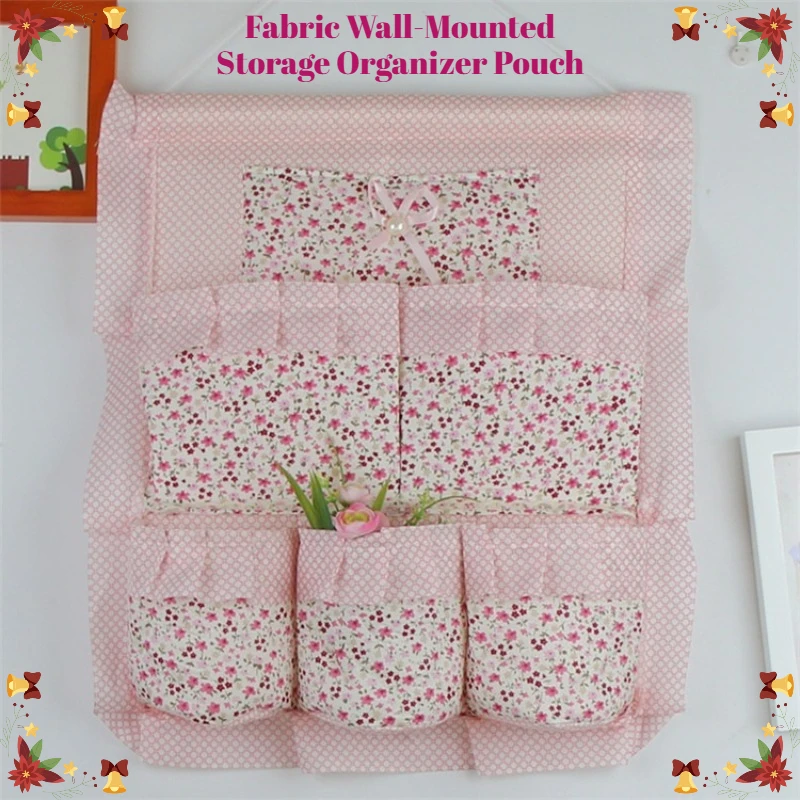 

Home Storage & Organization Multilayer Fabric Hanging Storage Bag for Door Wall Wardrobe Dormitory Creative Organizer