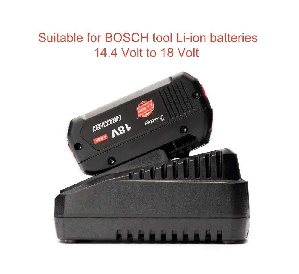 18V 3A Li-Ion ที่ชาร์จแบตเตอรี่ Aki Bosch BAT609 BAT609G BAT618 BAT618G Charger AL1860CV AL1814CV AL1820CV 14.4V 18V 1.6A